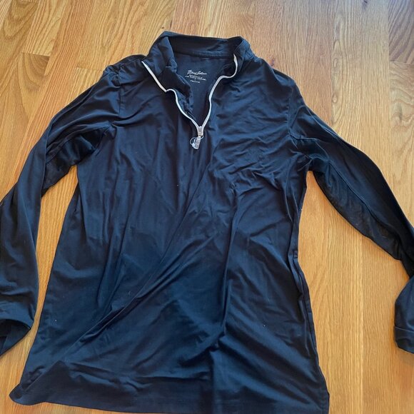 The Tailored Sportsman Horse Show Riding Shirt Black Large - Picture 1 of 3
